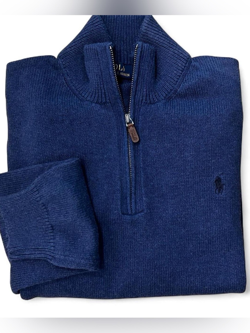 Men’s XL Polo Ralph Lauren 1/4 Zip Knit Sweater.